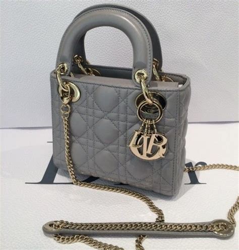 lady dior mini bag grey|Lady Dior mini bag price.